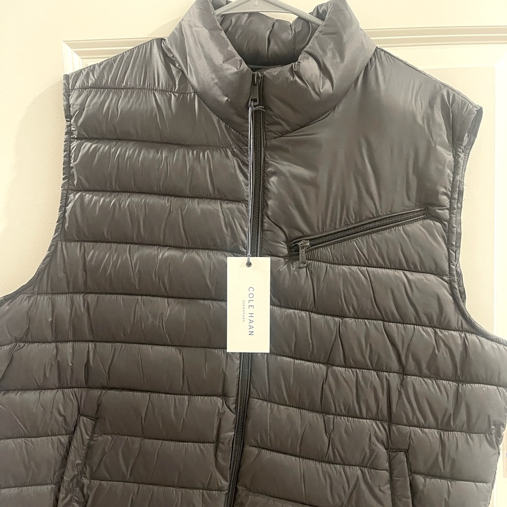 Cole haan vest size xl